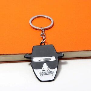 BREAKING BAD Walter White Metal Key Chain NEW